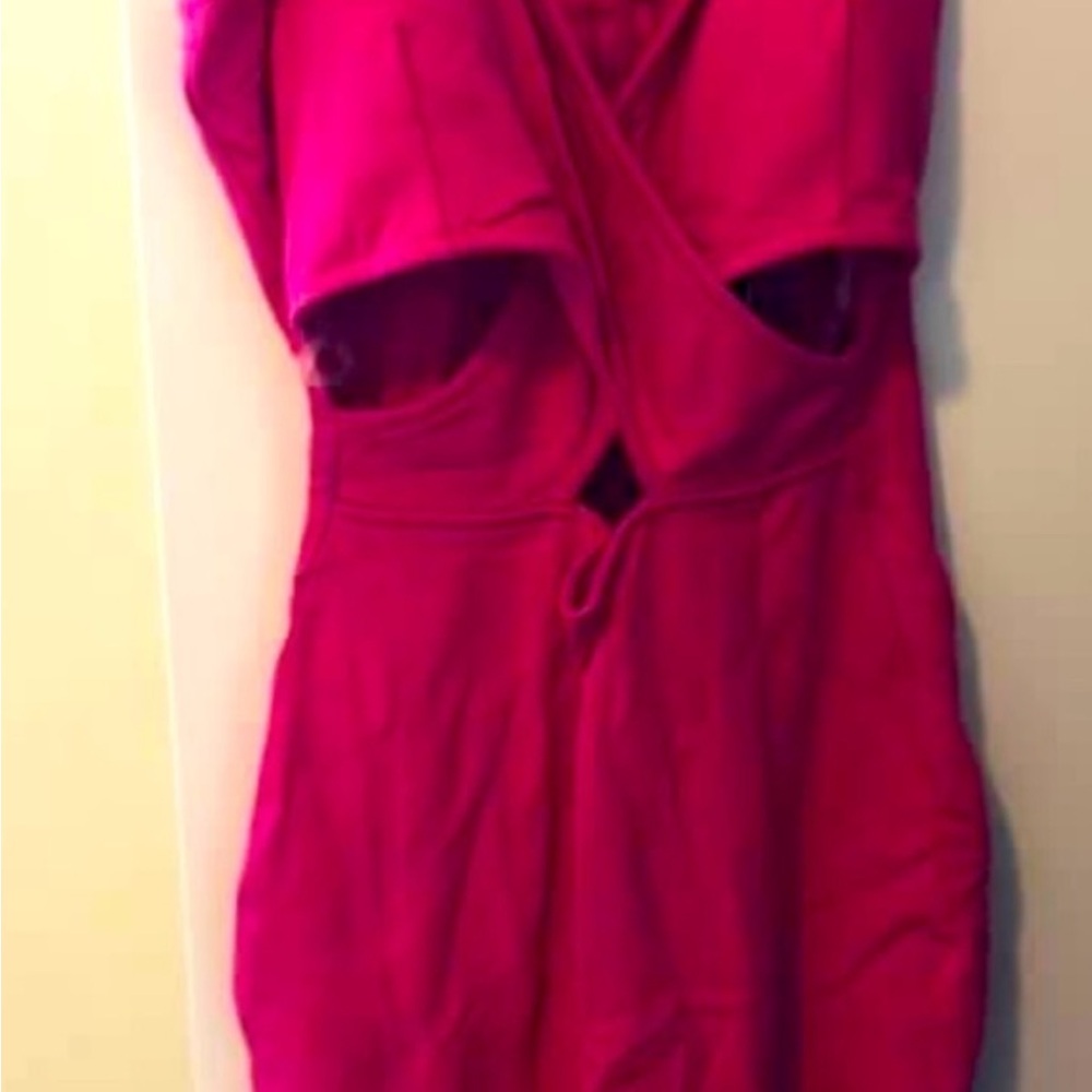 Hot Pink Dress